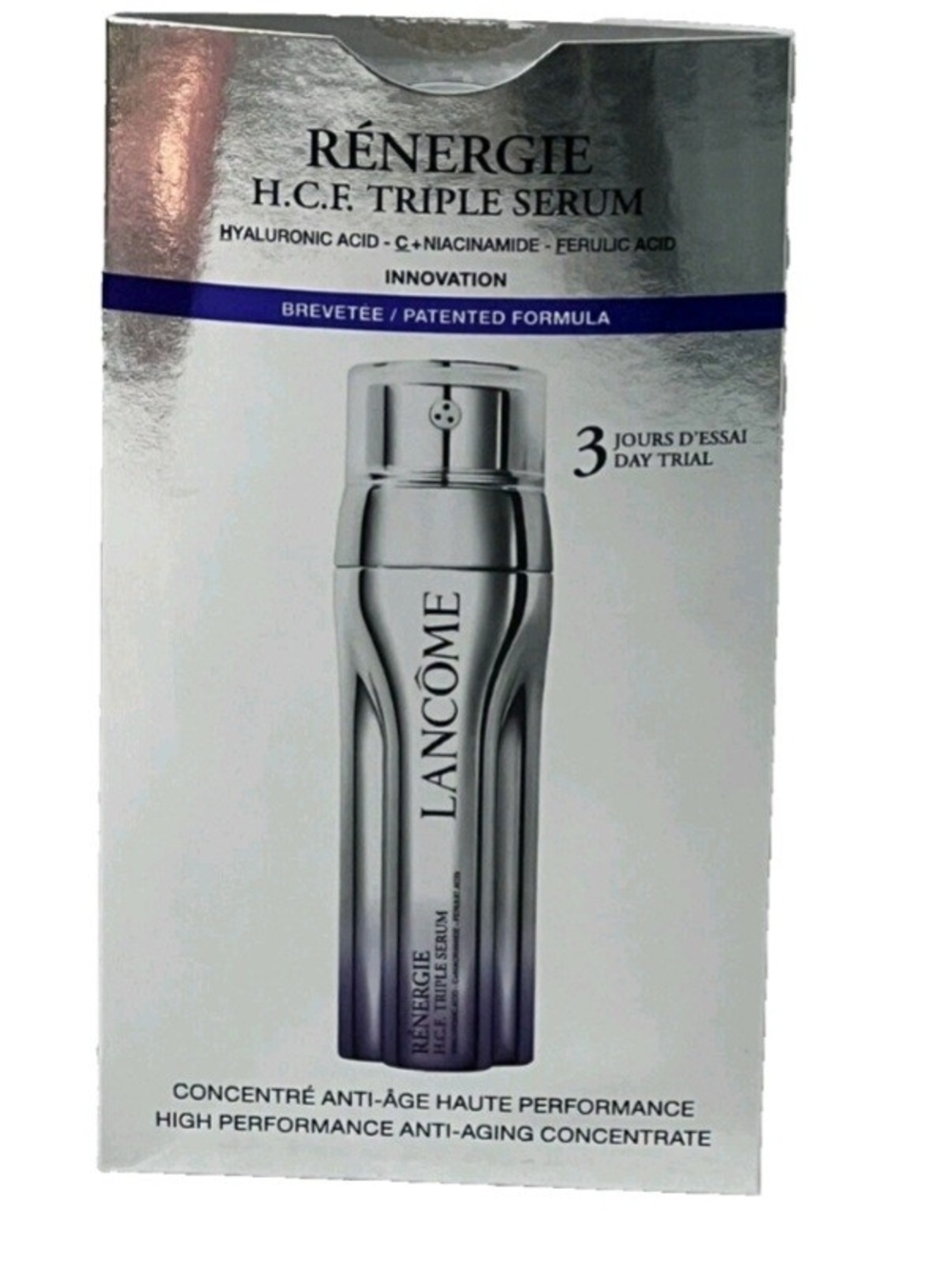 Rénergie H.C.F. Triple Serum - Silver Anti-Aging Serum .1fl Oz X 5 Packets
